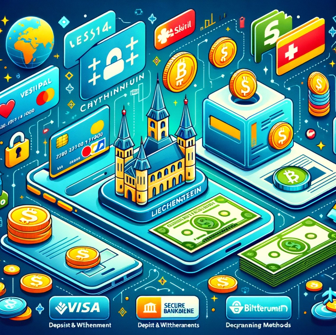 Deposit and Withdrawal Methods in Liechtenstein